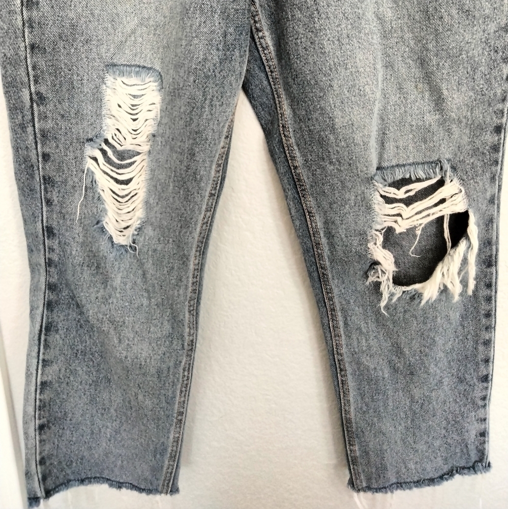 Twelve Distress High Rise Jeans - Picture 4 of 8